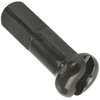 DT Swiss Pro Lock Nippel Alu 12mm schwarz 2,0mm, 100 Stk.  Schwarz 12 mm