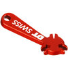 DT Swiss Multitool rot Speichenhalter, Torx & 4-Kant Nippelspanner  Rot