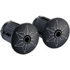 Supacaz Lenkerendkappen Star Plugz Aluminium, Schwarz  Schwarz