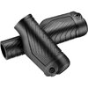 VP Lenkergriffe Ergo Comfort Trekking für Enviolo schwarz 138mm/98mm, VPG-ER07S  Schwarz 138 mm