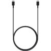 Samsung Ladekabel USB-C zu USB-C  3A 1.0m Schwarz  Schwarz