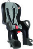 Ok Baby Kindersitz 10+ schwarz mit grauem Polster Montage hinten mit Halteblock 