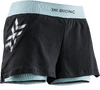 X-BIONIC Women Twyce Race 2in1 Shorts clearwater/black S