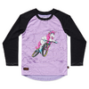 Kids Ride Shotgun Unicorn Windproof Kids MTB Jersey 2 Y pink Mädchen